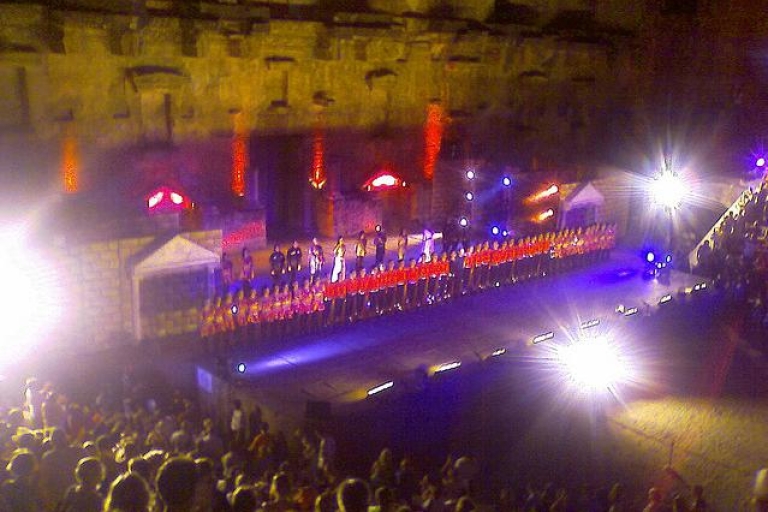 Fire of Anatolia Dance Show at Gloria Aspendos Arena Show with Hotel Pick-Up from Antalya