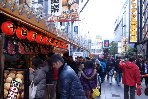 Osaka : Marché de Kuromon et visite culinaire de 2 heures à SennichimaeVisite en petit groupe en anglais