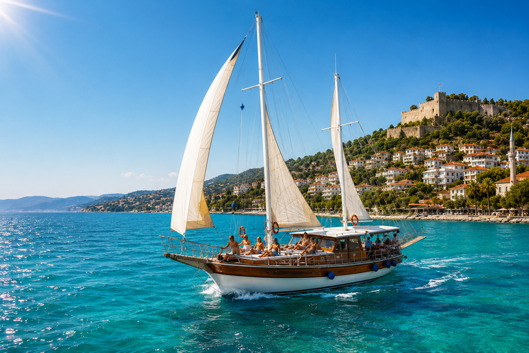 Kuşadası: Premium Full-Day Boat Trip with Lunch & Drinks