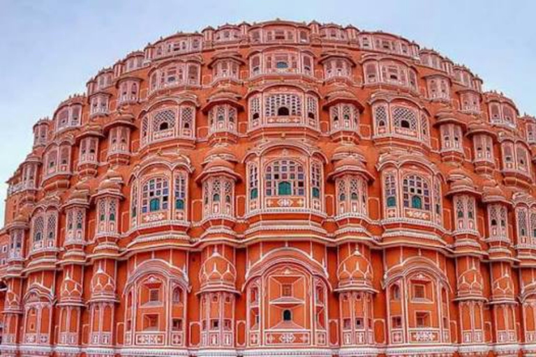 Jaipur: Pink City Half-Day Tour with Hotel Pickup Jaipur Pink City Half-Day Tour: Included Car and Guide