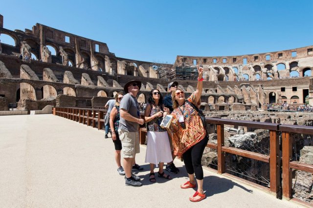 Roma: Tour dell&#039;Arena del Colosseo, del Foro Romano e del Palatino