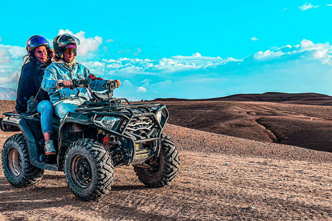 Marrakech: Agafay woestijn Quad &amp; kamelenritten met dinnershow