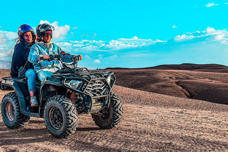 Marrakech: Agafay woestijn Quad &amp; kamelenritten met dinnershow