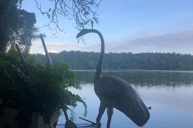 Båtäventyr och vandring vid Lake Duluti (alla avgifter ingår)