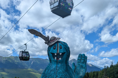 from Zakopane: Treetop Walk and Štrbské Pleso Trip