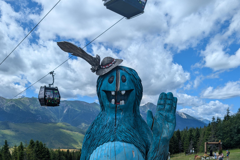 from Zakopane: Treetop Walk and Štrbské Pleso Trip