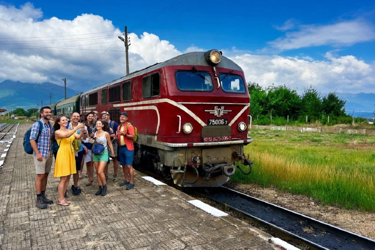 Sofia: Scenic Retro Train, Belmeken Lake & Wine/Thermal trip