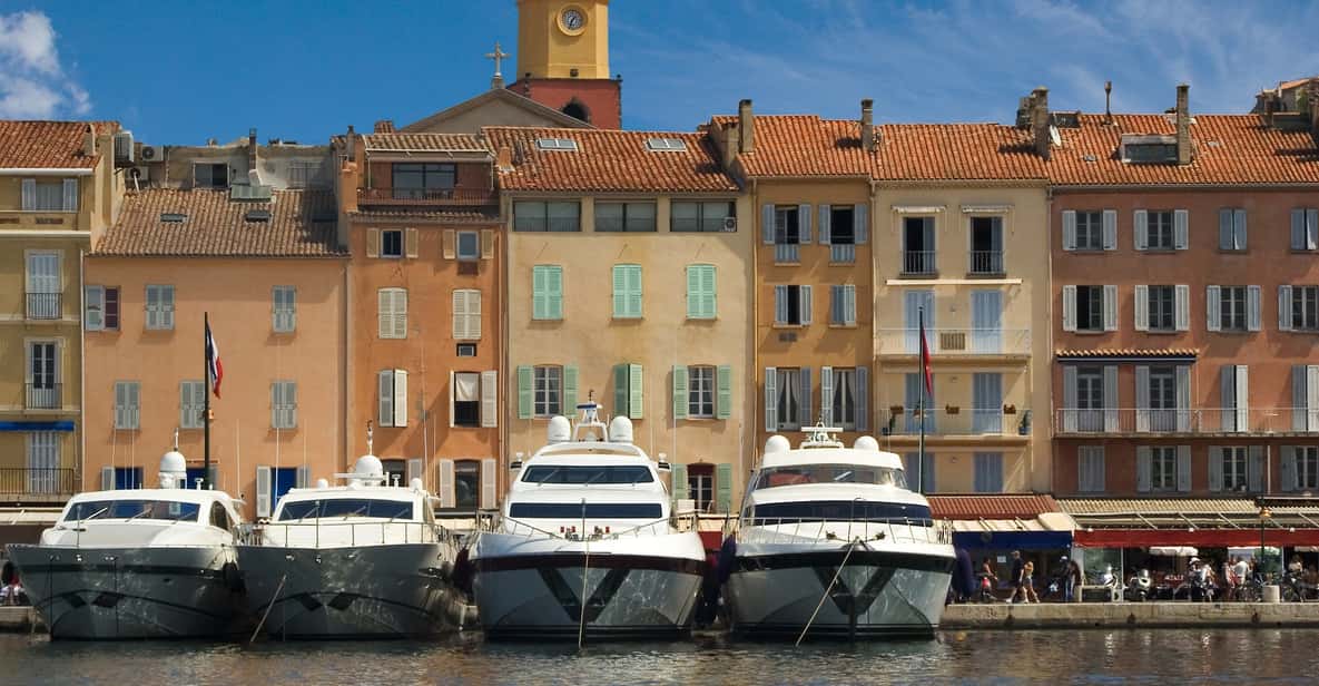 Nice to Saint Tropez: Round-Trip Transportation by Boat