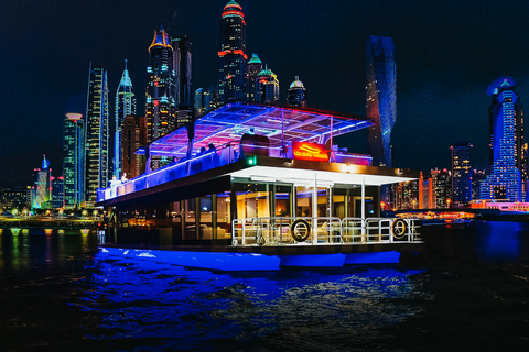 Dubai: 1-Hour Marina Ain Cruise at Night