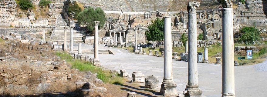 Éphèse : La maison de la Vierge Marie et la visite du grand théâtre