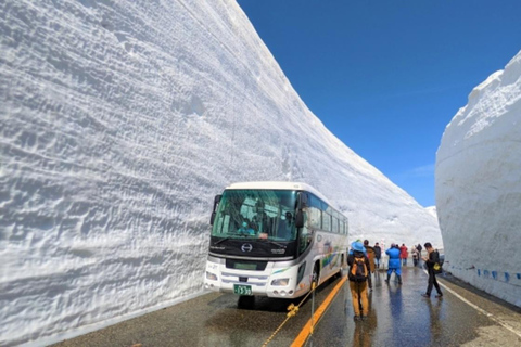 Kanazawa/Nagano: Tateyama Kurobe Snow Wall Day Tour Kanazawa: Tateyama Kurobe Snow Wall Day Tour