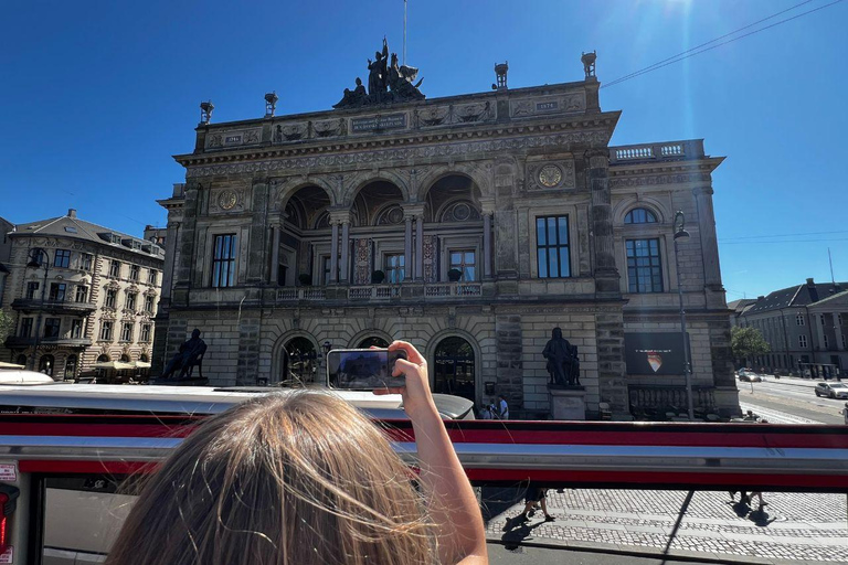 Copenhagen: Hop On-Hop Off Bus - 3 Lines 1 Ticket Copenhagen: 24-hours Hop On-Hop Off Bus