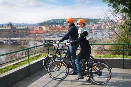 prague 3hour sightseeing tour by electric bike