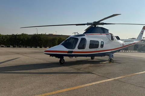 45 min Helicopter Experience Over the Great Pyramids Cairo
