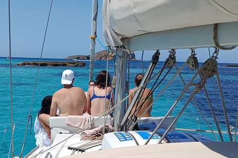 Ibiza: Sailing Day Trip, only up to 7 guests
