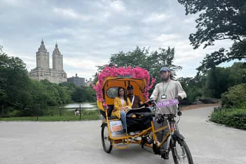 Central Park : tour en vélo-taxi des lieux de tournage de films