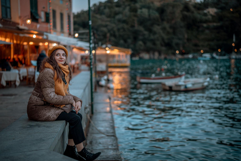 Genoa to Portofino with local driver & Photographer