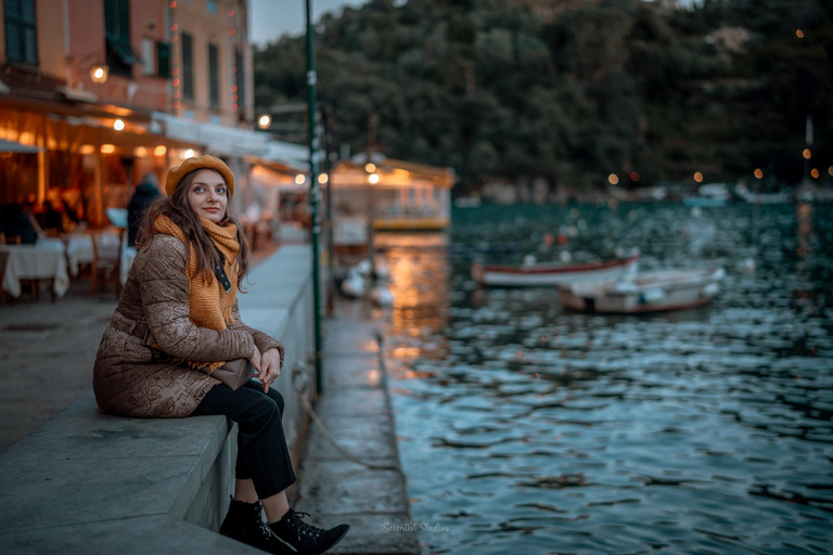 Genoa to Portofino with local driver & Photographer