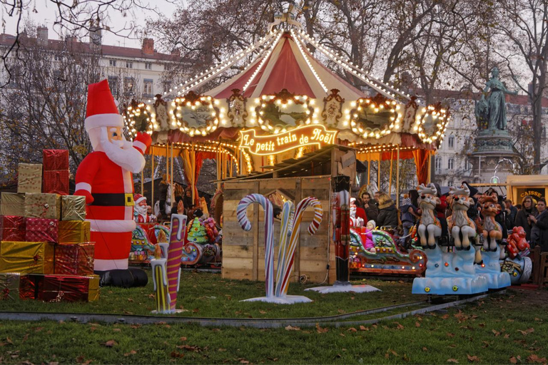 Weihnachtszeit in Lyon Rundgang