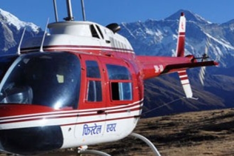 Pakiet wycieczki helikopterem do bazy pod Everestem w Nepalu
