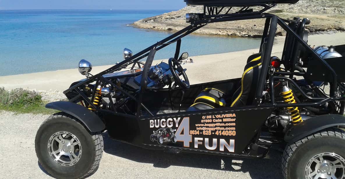 From Cala Millor: Half-Day Buggy Tour of Mallorca