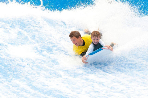 Cancun: Hop-on Hop-off Bus Tour with Flowrider Experience