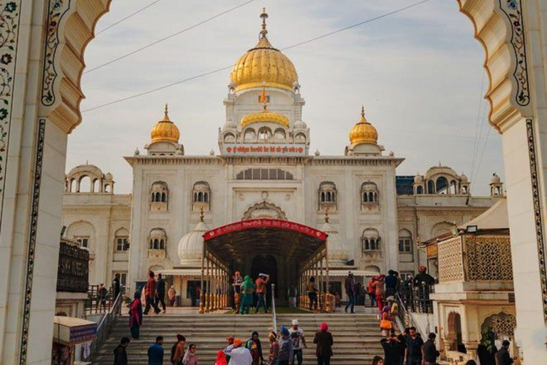 Delhi: Shared Group Tour + Free Qutub Minar Entry Ticket New Delhi Tour with Guide+Transport+ 1 Ticket