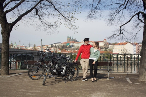 Prag: Panorama-Tour per E-BikePrag: E-Bike-Tour