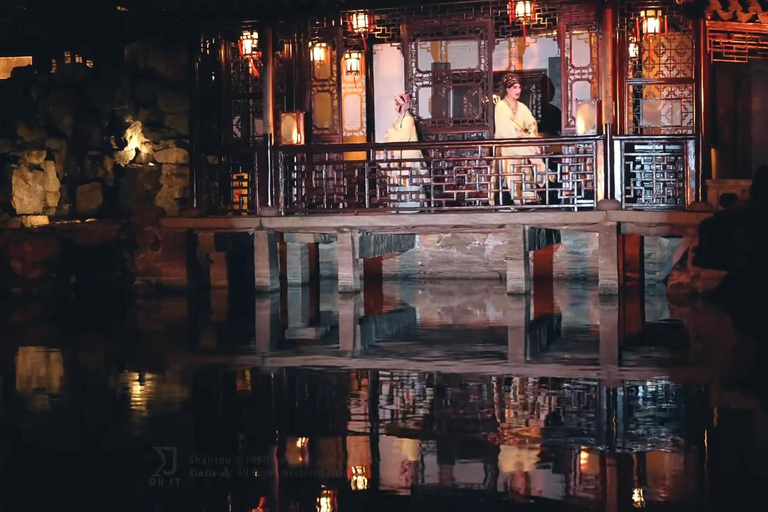 From Shanghai: Luzhi Ancient Town & Suzhou Night Tour