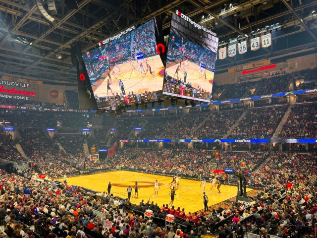 Visit Cleveland Cleveland Cavaliers Basketball Game Ticket in Cleveland