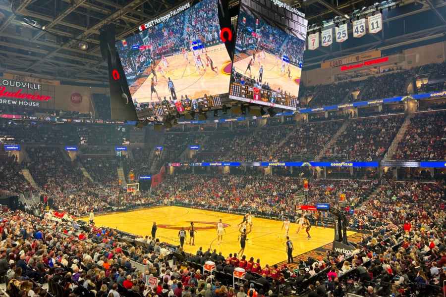 Cleveland: Cleveland Cavaliers Basketball Spiel Ticket. Foto: GetYourGuide