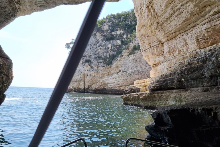 Vieste: South Coast Boat Excursion with a Swim Stop Vieste: South coast boat excursion with swim stop