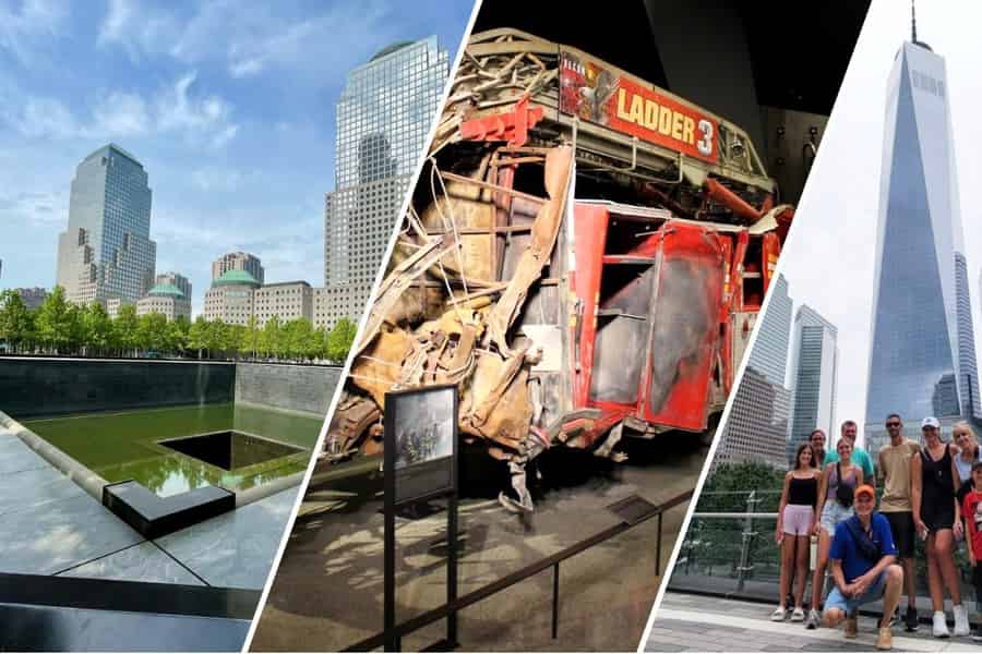New York: 9/11 Memorial Tour mit Optionen für Eintritt ins 9/11 Museum und ins One World Observatory. Foto: GetYourGuide New York: 9/11 Memorial Tour mit Optionen für Eintritt ins 9/11 Museum und ins One World Observatory. Foto: GetYourGuide