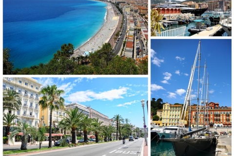 Z Cannes: 8-godzinna wycieczka brzegiem Riwiery Francuskiej