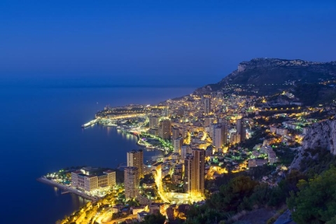 Monaco en Monte Carlo bij nacht 5-uur durende tour