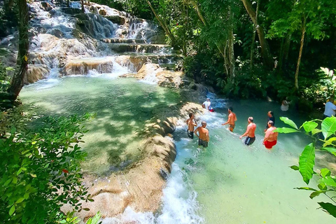 Visite privée de la rivière Dunns et du trou bleu au départ de Montego Bay