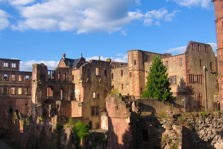 Visite du château d'Heidelberg: résidence des électeursVisite du château de Heidelberg - allemand