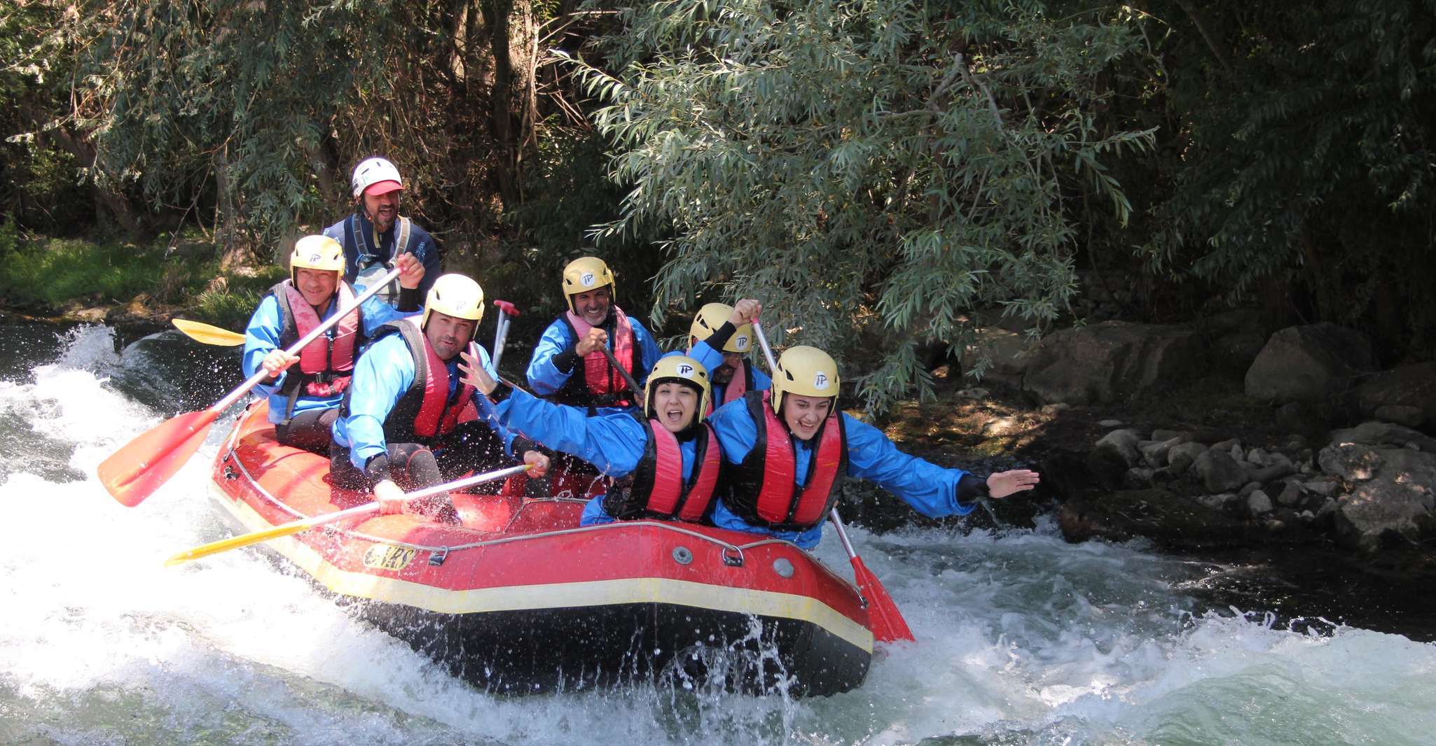 Salerno: rafting sul fiume Sele nel Cilento