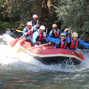 Salerne : rafting sur la rivière Sele dans le Cilento