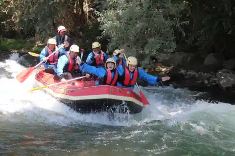 Salerno: rafting on the Sele River in Cilento