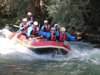 Salerno: rafting sul fiume Sele nel Cilento