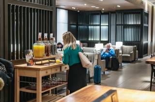 LHR Flughafen London Heathrow: Plaza Premium Lounge