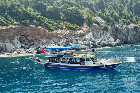Alanya: Relax Boat with Snorkeling, Lunch, and Drinks ALANYA CRUISE WITH TRANSFER