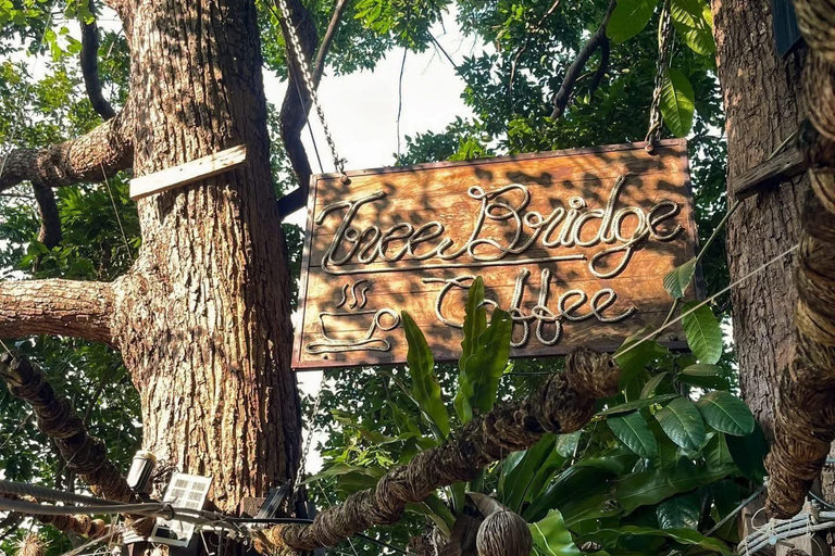 Samui Zipline FLY & Fun Tree Bridge Jungle Cafe & Waterfall