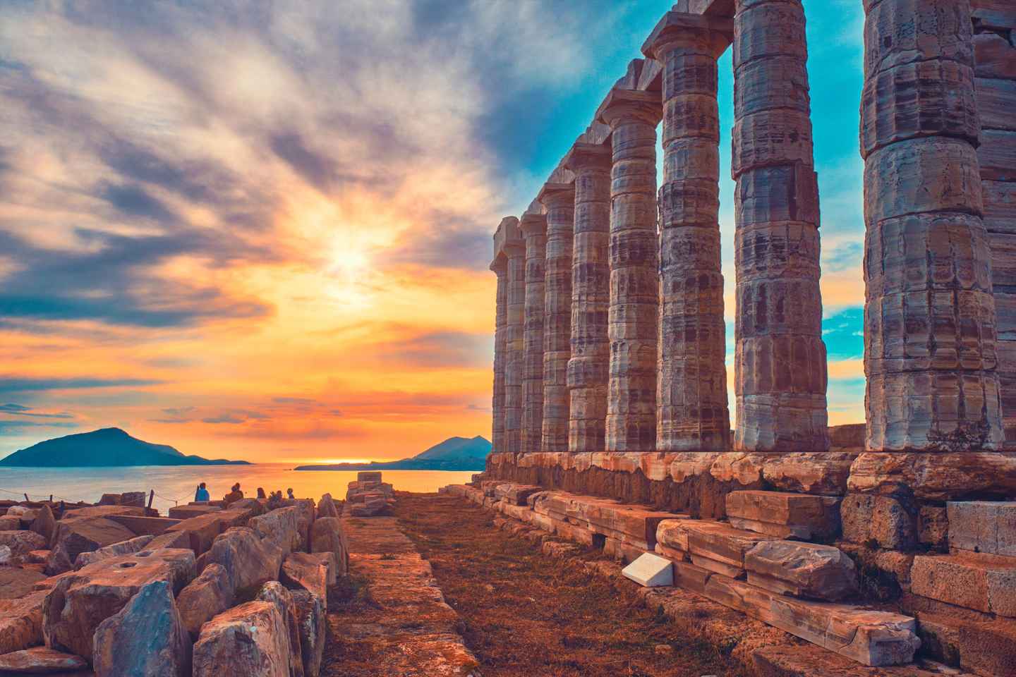 Best of Athens and Cape Sounio Full Day Private Tour - With Greek Traditional Food