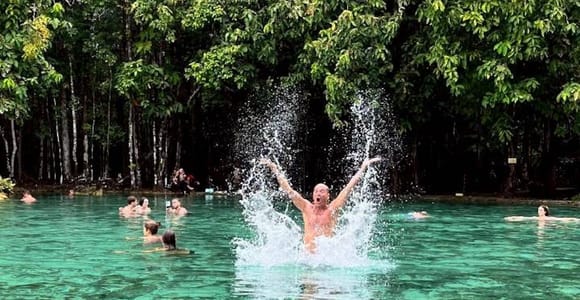 Krabi: Jungle Tour with Hot Springs, Emerald Pool, & Lunch