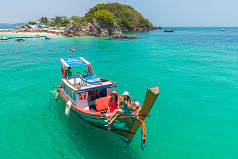 Phuket: 3 Island Private Longtail Boat Tour with Snorkeling