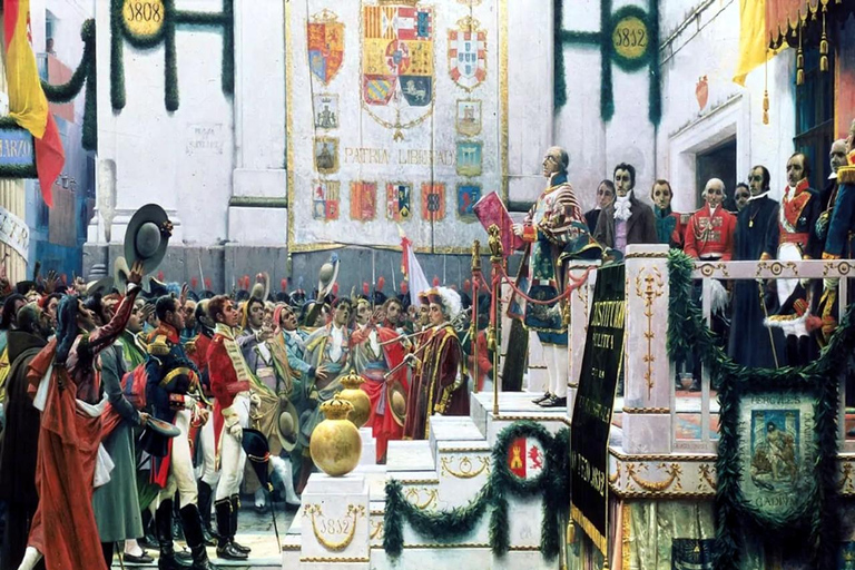 Cádiz: Den spanska konstitutionen Historia Guidad turLa Constitución Española: Historia Viva en Cádiz Privada