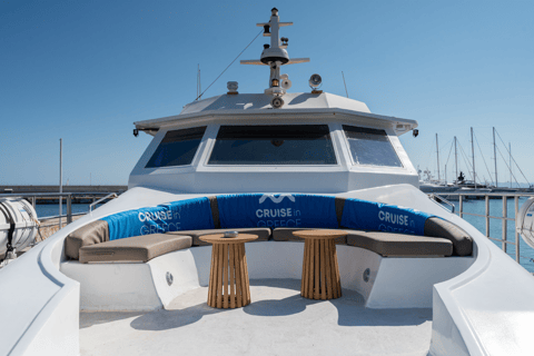 Athens: Riviera Sunset Cruise with Music & Swimming Cruise Without Pickup