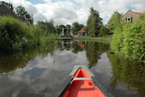 Viagem de canoa guiada de 5 horas em Amsterdã nos pântanos